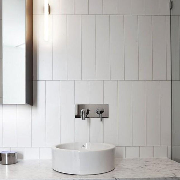 White Wall Gloss 100x600mm