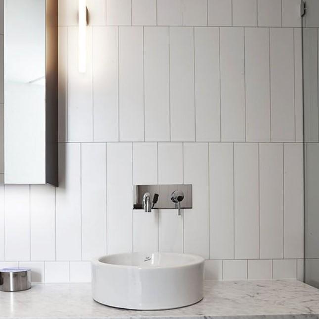 White Wall Gloss 100x600mm