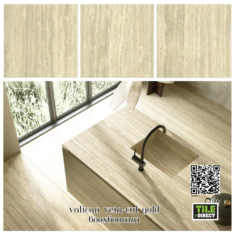 Vatican Vein Cut Gold