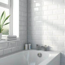 White Wall Gloss Bevel 100x200mm