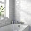 White Wall Gloss Bevel 100x200mm