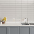 White Wall Gloss 100x300mm