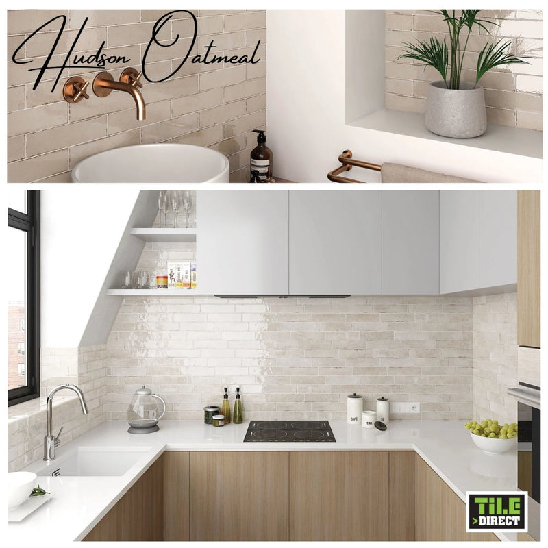 Hudson Oatmeal Gloss Wall