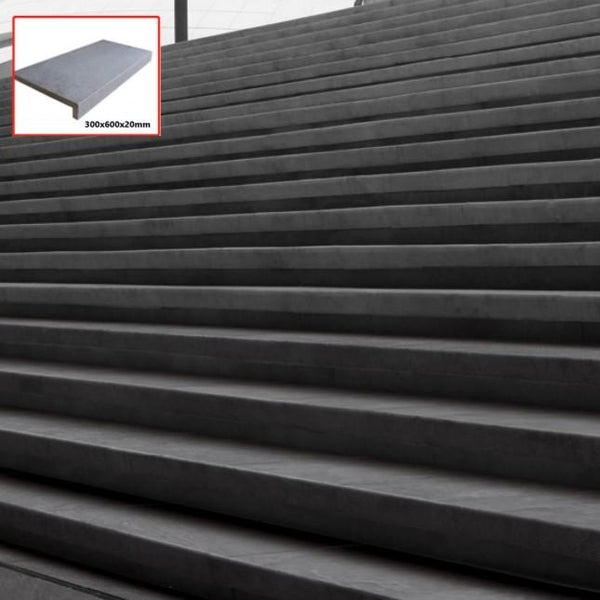 City Grey Dropdown 20mm (SOLD PER PIECE)